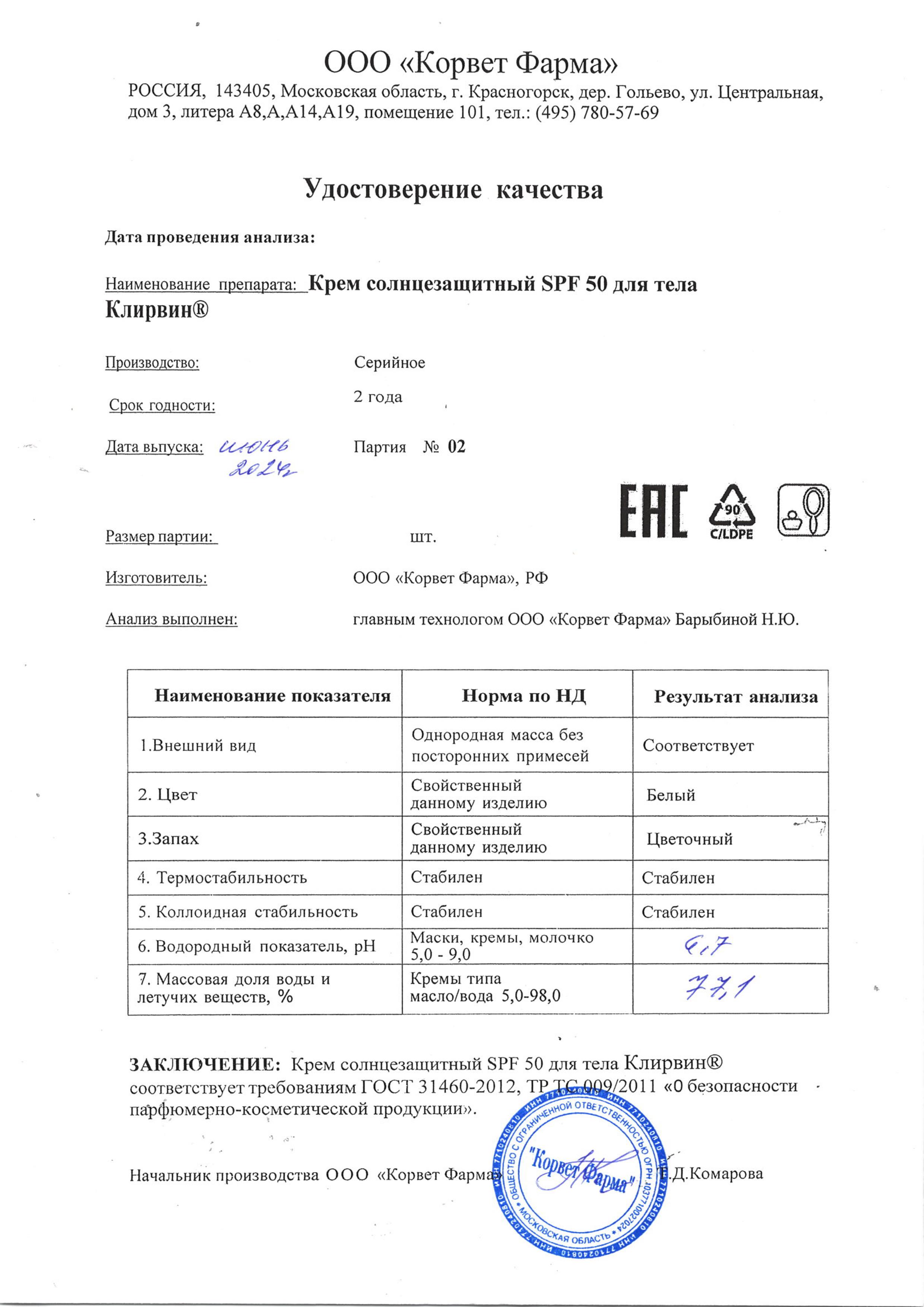 Паспорт №06202402